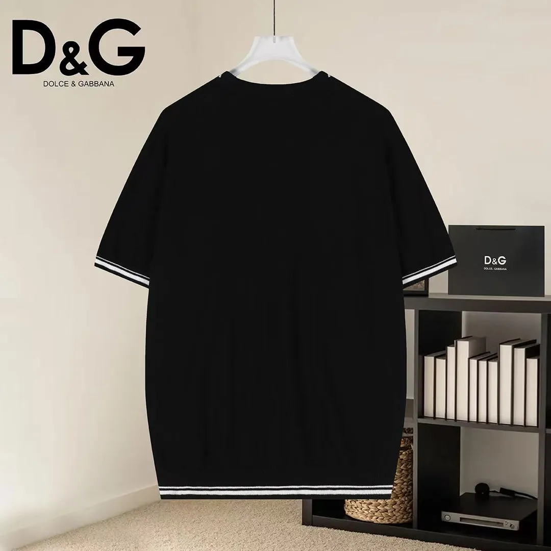 【 】 🐝（ ） DG 25ss OS Versatile ：100% : White Black Size：S M L XL